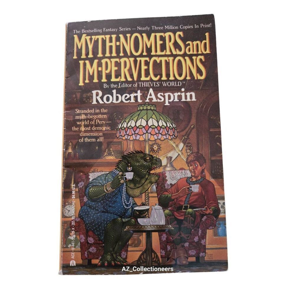 Myth-nomers and Im-perfections by Robert Asprin - ace fantasy books - isbn 04415